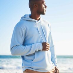 Next Level Apparel Unisex Laguna Sueded Pullover Hoodie