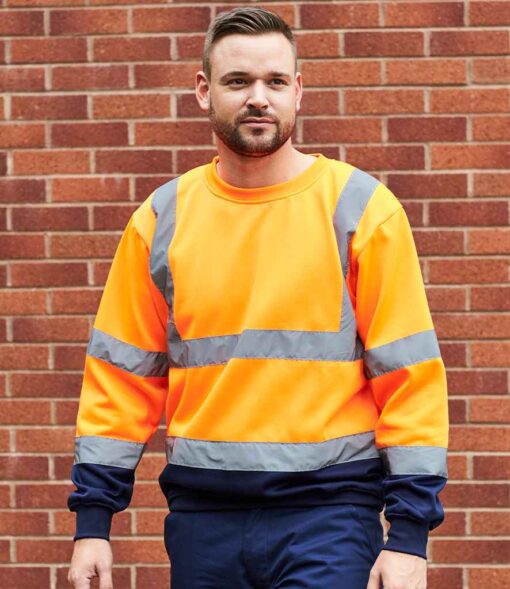 Portwest Hi-Vis Two Tone Sweatshirt