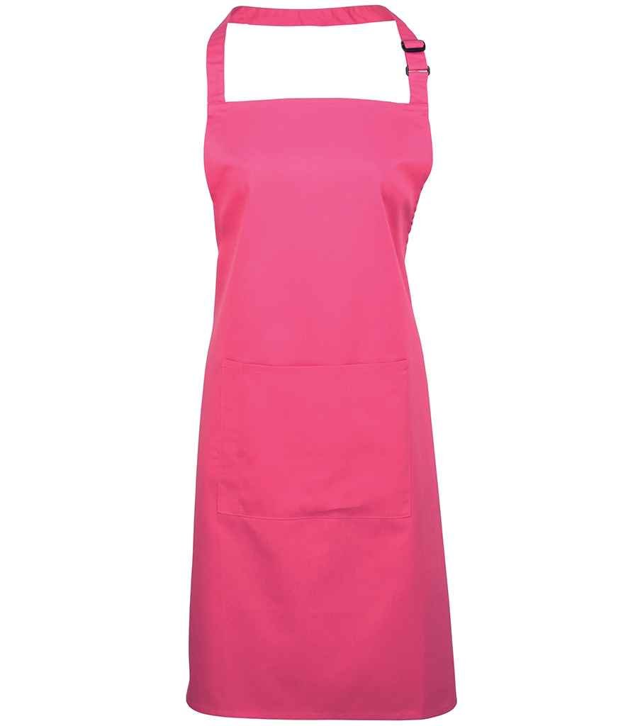 Premier 'Colours' Bib Apron with Pocket