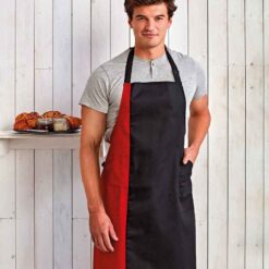 Premier Contrast Bib Apron