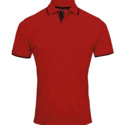 Premier Contrast Coolchecker® Piqué Polo Shirt