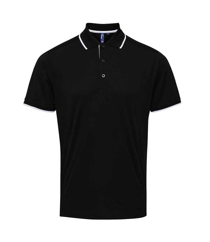 Premier Contrast Coolchecker® Piqué Polo Shirt