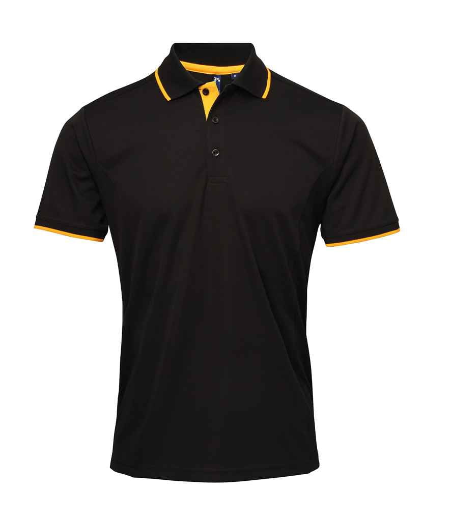 Premier Contrast Coolchecker® Piqué Polo Shirt