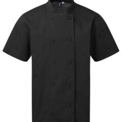 Premier Coolchecker® Short Sleeve Chef's Jacket