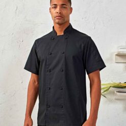 Premier Coolchecker® Short Sleeve Chef's Jacket