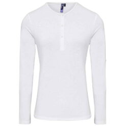 Premier Ladies Long John Roll Sleeve T-Shirt