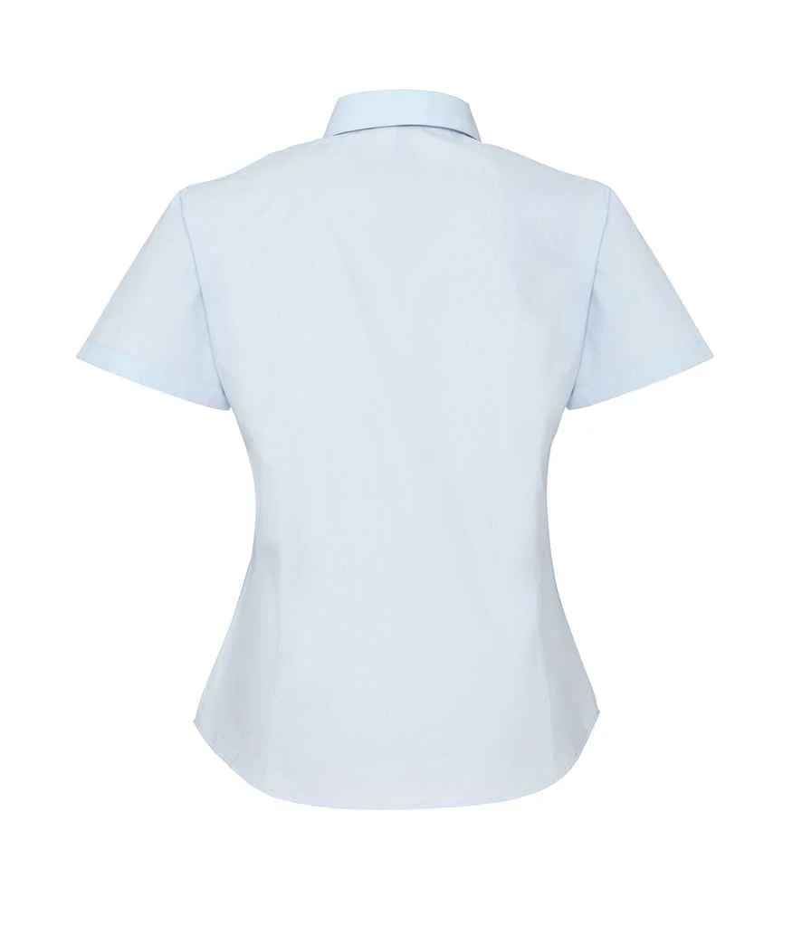 Premier Ladies Supreme Short Sleeve Poplin Shirt