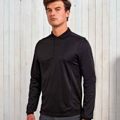 Premier Long Sleeve Coolchecker® Piqué Polo Shirt