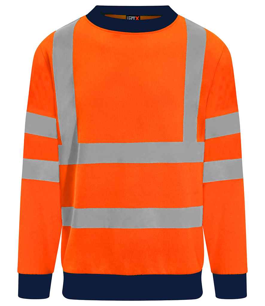 Pro RTX High Visibility Two Tone Sweatshirt demo