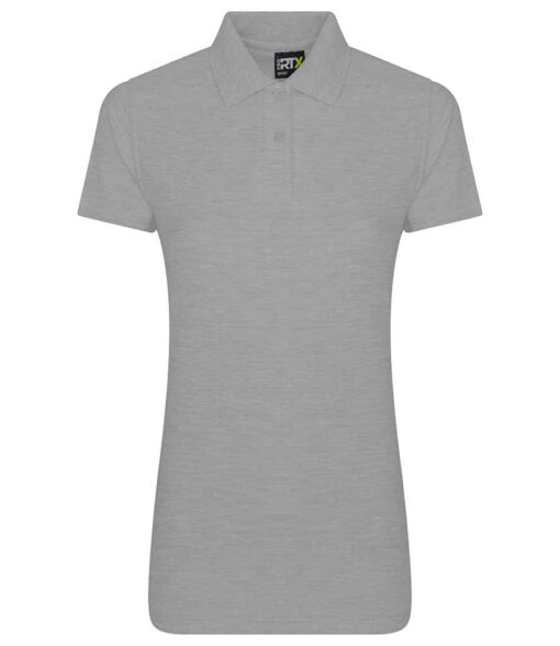 Pro RTX Ladies Pro Piqué Polo Shirt - Heather Grey, 4XL