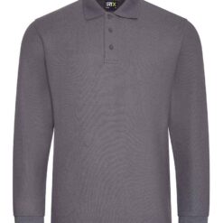 (product) Pro RTX Pro Long Sleeve Piqué Polo Shirt