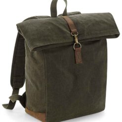 Quadra Heritage Waxed Canvas Backpack