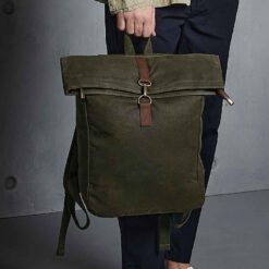 Quadra Heritage Waxed Canvas Backpack