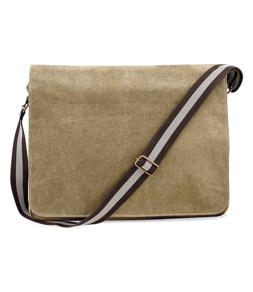 Quadra Vintage Canvas Despatch Bag