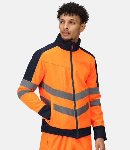 Regatta High Visibility Pro Contrast Soft Shell Jacket