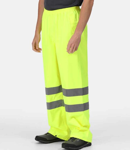 Regatta High Visibility Pro Packaway Overtrousers