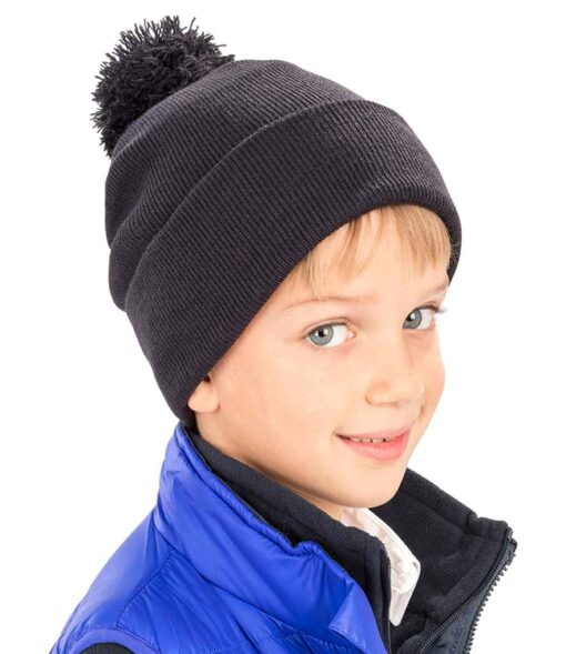 Result Core Kids Pom Pom Beanie