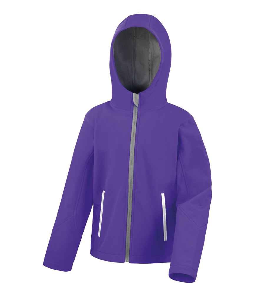 Result Core Kids TX Performance Hooded Soft Shell Jacket