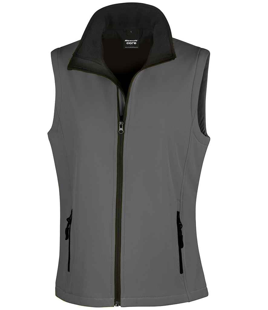 Result Core Ladies Printable Soft Shell Bodywarmer