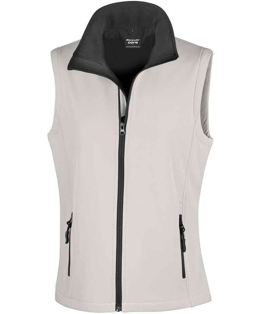 Result Core Ladies Printable Soft Shell Bodywarmer