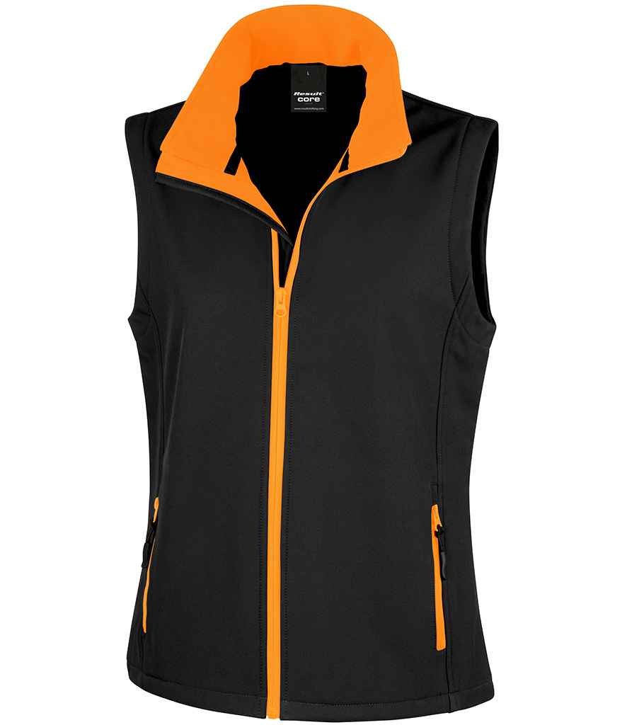 Result Core Ladies Printable Soft Shell Bodywarmer