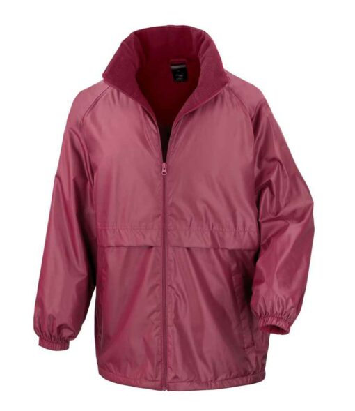 Result Core Micro Fleece Lined Jacket - Burgundy, 3XL