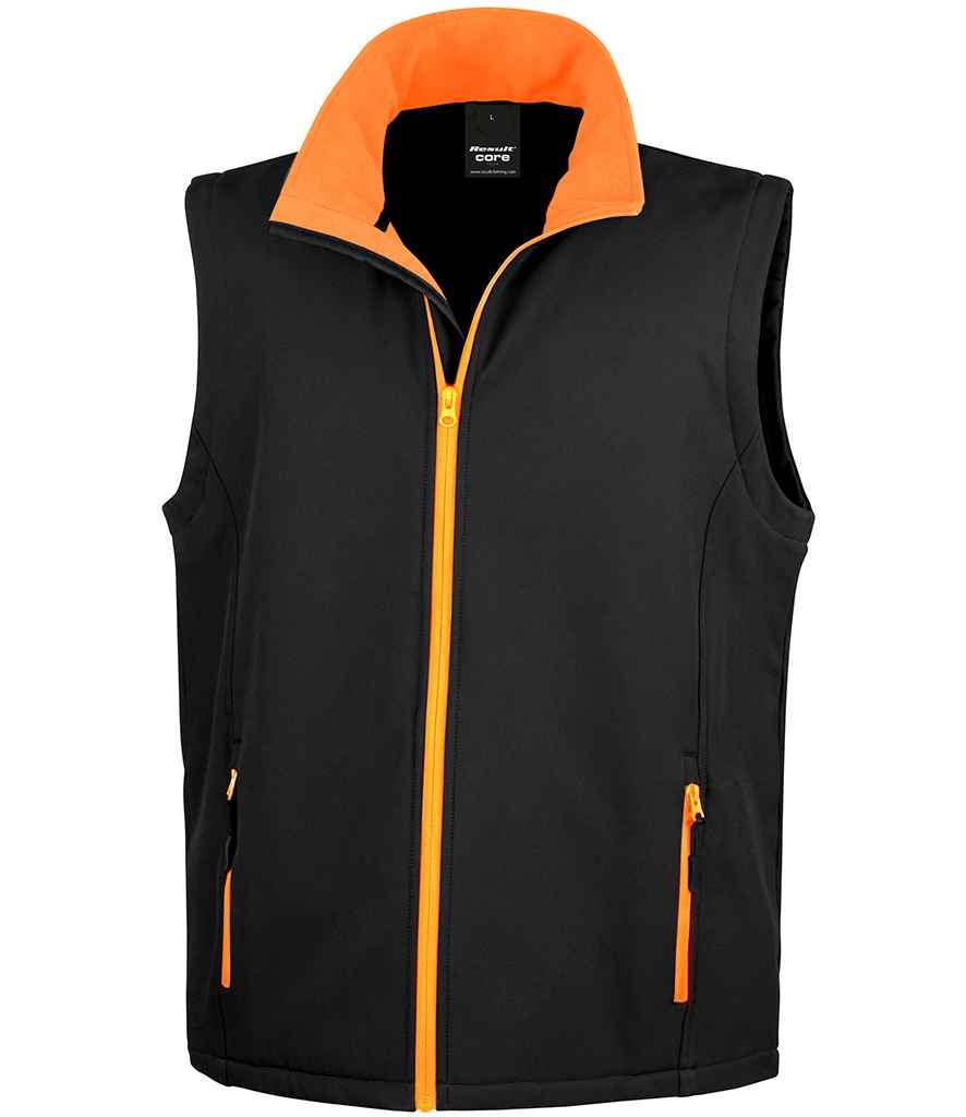 Result Core Printable Soft Shell Bodywarmer