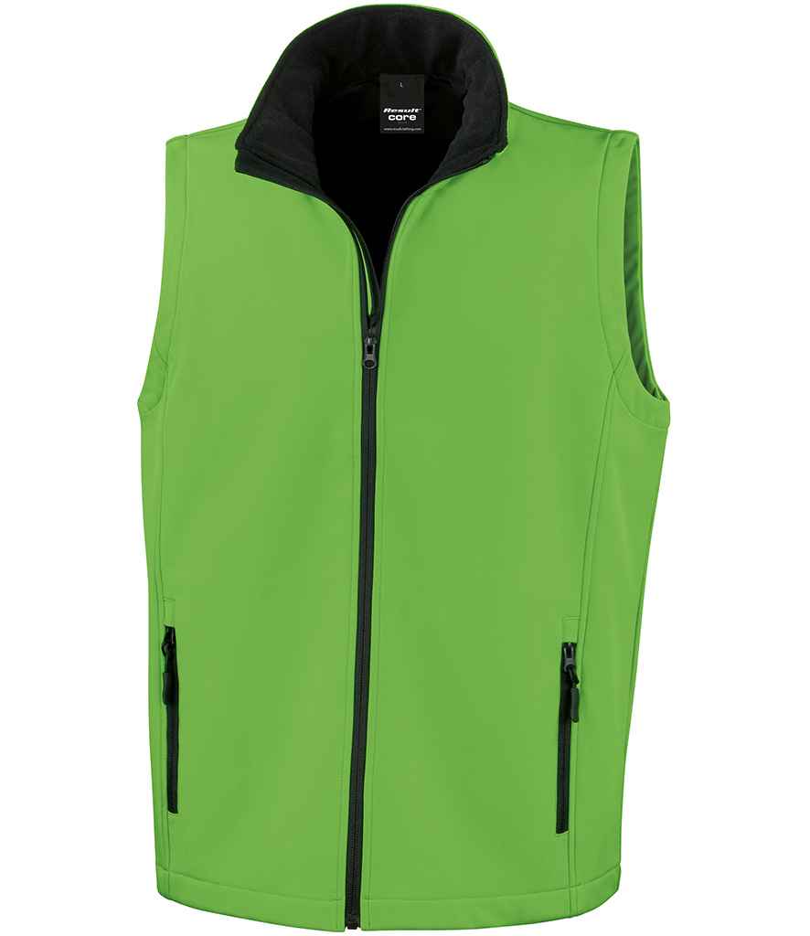 Result Core Printable Soft Shell Bodywarmer