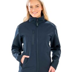 (product) Result Genuine Recycled Ladies Three Layer Printable Soft Shell Jacket