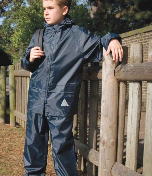 (product) Result Kids Waterproof Jacket/Trouser Suit in Carry Bag