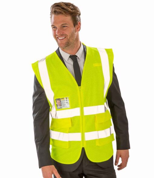(product) Result Safe-Guard Executive Cool Mesh Safety Vest