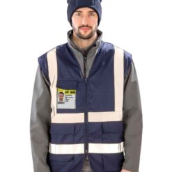 (product) Result Safe-Guard Heavy Duty Poly/Cotton Security Vest