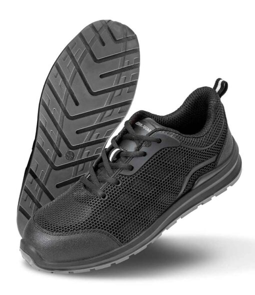 Result Work-Guard All Black SRA SB Safety Trainers