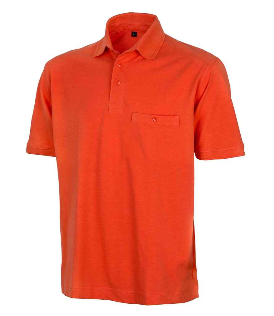 Result Work-Guard Apex Pocket Piqué Polo Shirt