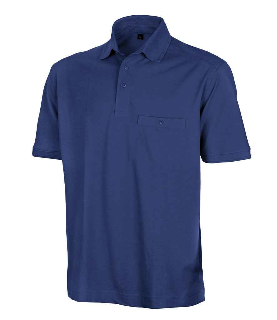 Result Work-Guard Apex Pocket Piqué Polo Shirt