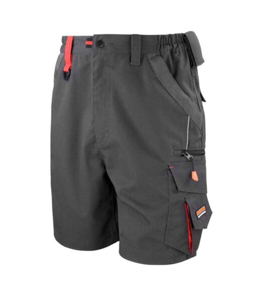 Result Work-Guard Technical Shorts - Grey/Black, 3XL