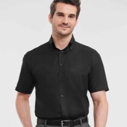 Russell Collection Short Sleeve Ultimate Non-Iron Shirt