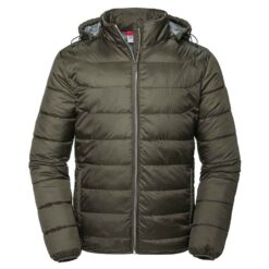 Russell Hooded Nano Padded Jacket