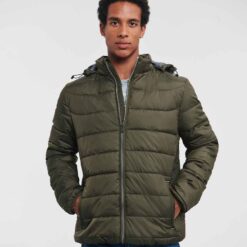 Russell Hooded Nano Padded Jacket