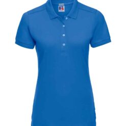 Russell Ladies Stretch Piqué Polo Shirt