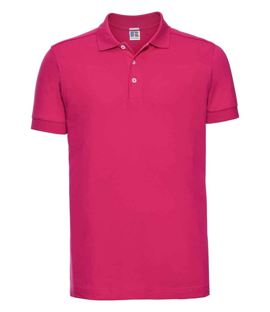 Russell Stretch Piqué Polo Shirt