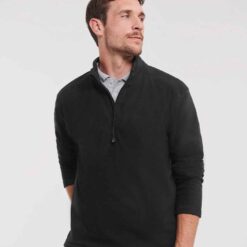 Russell Zip Neck Micro Fleece