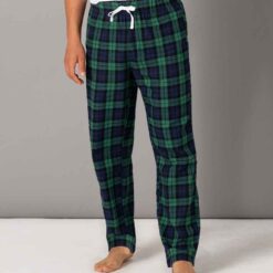 Green and Blue PJ Bottoms Front 2