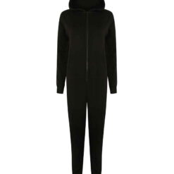 Unisex Black Onesie - Front View