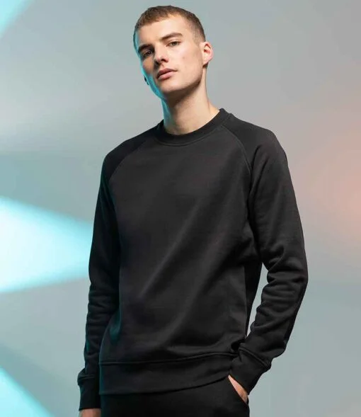 Black Sweatshirt - front view 1