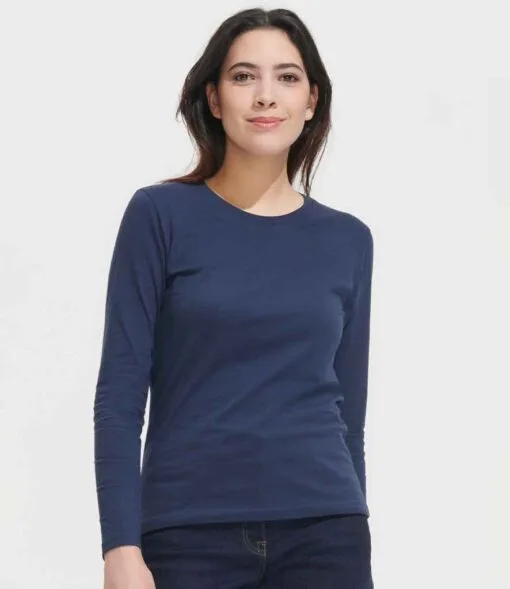 SOL'S Ladies Imperial Long Sleeve T-Shirt