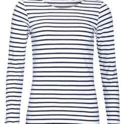 SOL'S Ladies Marine Long Sleeve Striped T-Shirt