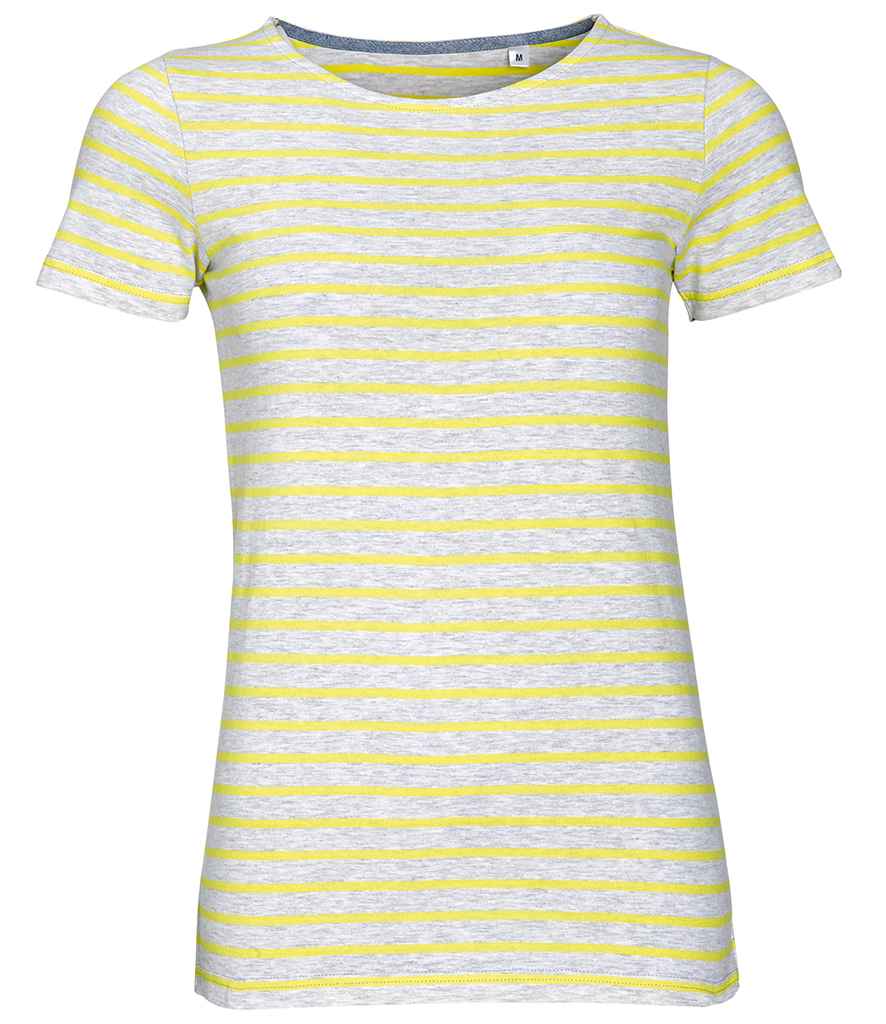 SOL'S Ladies Miles Striped T-Shirt