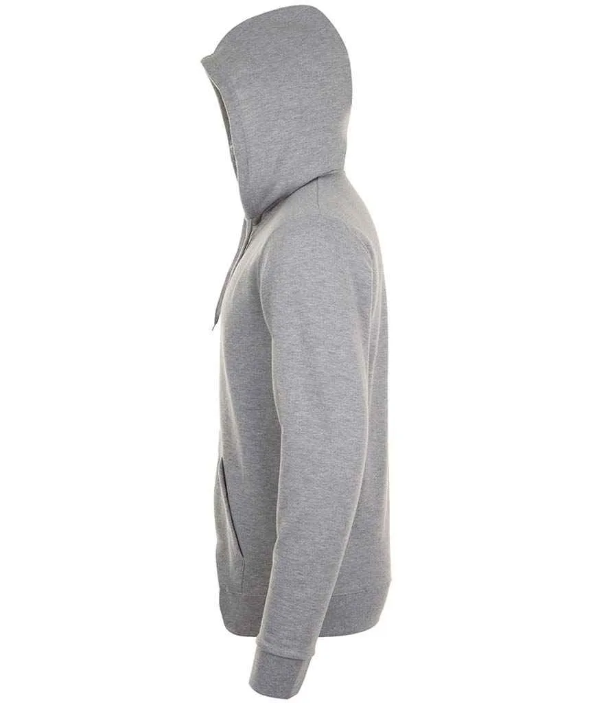 SOL'S Stone Zip Hooded Sweatshirt