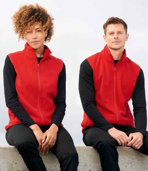 SOL'S Unisex Factor Recycled Micro Fleece Bodywarmer